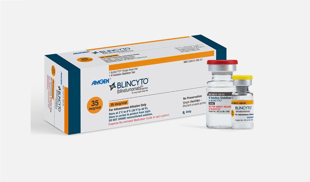達沙替尼聯合Blincyto(博納吐單抗)一線治療急性淋巴細胞白血病(ALL)總生存率高達95%！_香港濟民藥業