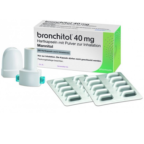 美國FDA批準Bronchitol(甘露醇)吸入性粉劑改善囊性纖維化(CPF)肺功能_香港濟民藥業