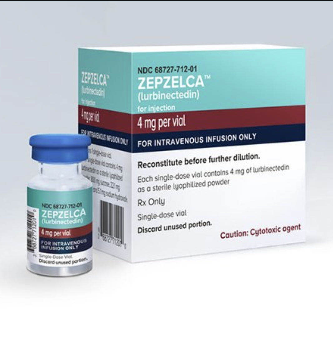 Zepzelca魯比卡丁（lurbinectin）