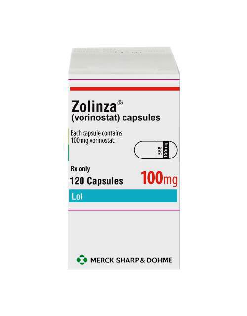 ZOLINZA 100MG CAPS DPSH（VORINOSTAT 伏立諾他膠囊）